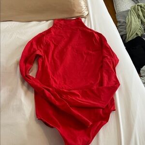 SKIMS Vibrant Red Fabric Tag